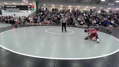 100 lbs Cons. Round 2 - Jackson Miller, Immortal Athletics WC vs Cam Carter, Columbus Wrestling Club