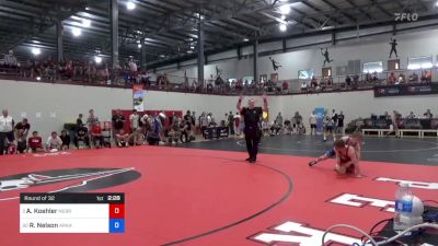 57 kg Round Of 32 - Alan Koehler, Nebraska Wrestling Training Center vs Reid Nelson, Arkansas Regional Training Center