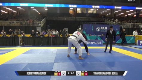 Thiago Reinaldo De Souza vs Roberto Maia Junior 2025 Pan Jiu Jitsu IBJJF Championship