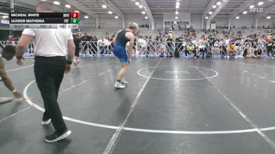 195 lbs Rr Rnd 2 - Micheal White, Team Shutt Rioux - HSB vs Jaxson Mathenia, PSF Wrestling Academy - HSB