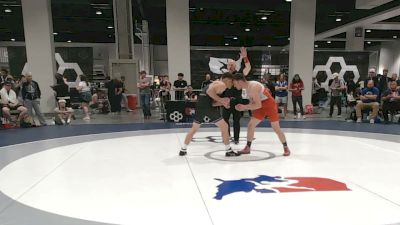 67 kg Cons. Quarters - Dylan Gregerson, NYAC/UtahRTC vs Dante Rodriguez, KMWC