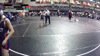 65 lbs Cons. Round 2 - Jhett Myers, Midwest Destroyers Wrestling Club vs Jaxin Holloway, Pender Kid Dragon