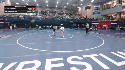 113 lbs Cons. Semi - Alex Chen, Plano vs Victor Matos, CW College Park