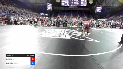 152 lbs Rnd Of 16 - Gabby Reid, Pennsylvania vs Lillian Gradillas-Flores, Arizona
