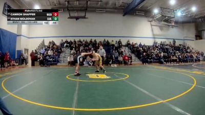 133 lbs Consy 1 - Camron Shaffer, Washington vs Ethan Moldovan, Carlynton