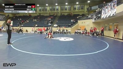 120 lbs Rr Rnd 6 - Cory Ivey, Joplin High School vs Nick Davis, Bartlesville High School