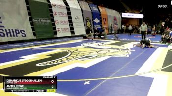 150 Class 3 lbs Cons. Round 1 - James Rowe, Ladue Horton Watkins vs DeMarkus Lyddon-Allen, Capital City