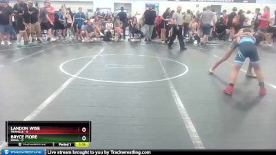 80 lbs Quarterfinal - Landon Wise, Triangle vs Bryce Fiore, NBWA