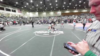116 lbs Quarterfinal - Hailey Worden, Gold Rush vs Lily Ingle, Small Town WC