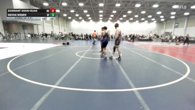 160 lbs Consi Of 8 #1 - Soshiant Ahanj-Elias, MD vs Devon Weber, NY