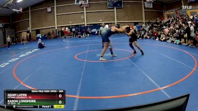 285 lbs Cons. Round 2 - Kason Longmore, UT Tech vs Adam Latini, Ottawa University