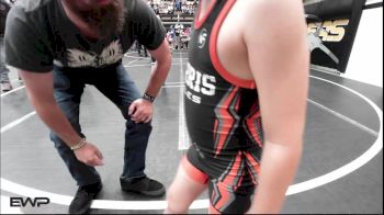 52 lbs Consi Of 8 #2 - Wyatt Barnes, Morris Wrestling Association vs Logan Snyder, Hennessey Takedown Club