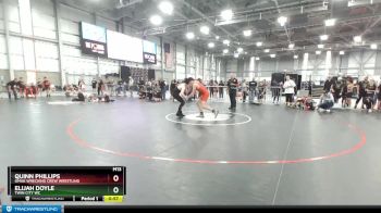 165 lbs Round 2 - Quinn Phillips, Omak Wrecking Crew Wrestling vs Elijah Doyle, Twin City WC