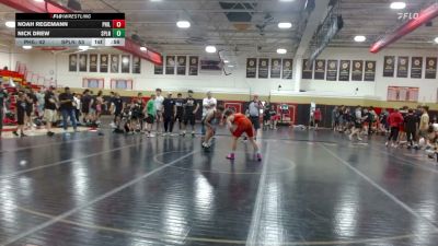 High School - 148 lbs Round 2 (3 Team) - Nick Drew, South Plainfield vs Noah Regemann, Phillipsburg