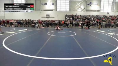 78 lbs Quarterfinal - Jackson Fitzgerald, Hilton Jr Cadets Wrestling Club vs Michael Carota, BH-BL Youth Wrestling