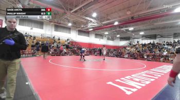 157 lbs 3rd Place - Sage Anctil, Campbell vs Phillip Wright, Milford