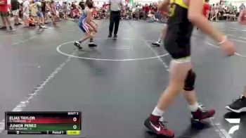 76 lbs Round 2 (4 Team) - Elias Taylor, FL Scorpions vs Junior Perez, Mat Warriors