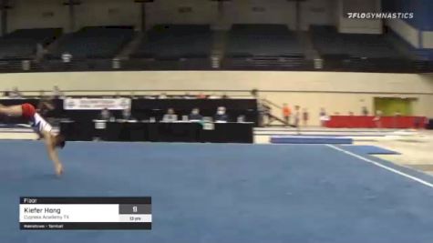 Kiefer Hong - Floor, Cypress Academy TX - 2021 USA Gymnastics Development Program National Championships