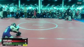 40 lbs Round 9 (10 Team) - Ryker Girch, Finger Lakes Elite vs Genesis Han, So Cal Hammers