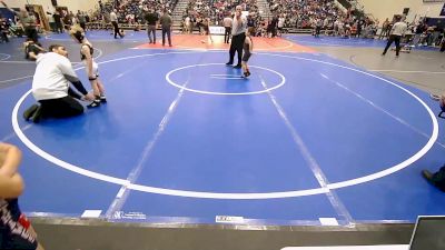 52 lbs Quarterfinal - Kohen White, Panther Youth Wrestling vs Riley Hulsey, Team Conquer Wrestling