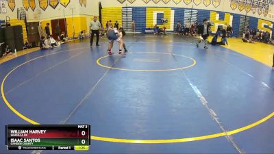 126 Gold Round 2 - William Harvey, Wakulla Hs vs Isaac Santos, Camden County