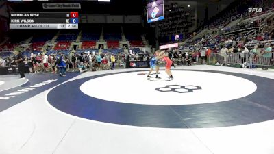 144 lbs Champ. Rd Of 128 - Nicholas Wise, IA vs Kirk Wilson, NE