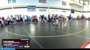 160 lbs Quarterfinal - Luke Robards, Maurer Coughlin Wrestling Club vs Gavin Davis, Madman Wrestling Academy LLC