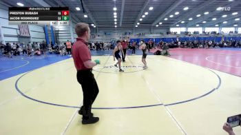 113 lbs 3rd Place - Preston Bubash, PA vs Jacob Rodriguez, CA