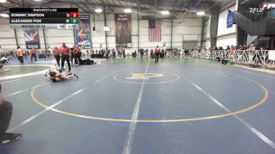 95 lbs Round Of 64 - Dominic Simpson, TN vs Alexander Poh, NY