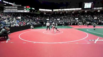 90 lbs Cons. Round 3 - Archer Spencer, GBW1 vs Seth Mcfarland, OBW3