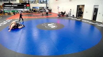 285 lbs Champ. Round 2 - Dawson Baumer, Indiana Tech vs Thomas Lunt, John Carroll