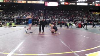 190 lbs Champ. Round 2 - Grace Turpen, Crook County vs Lochlynn Harned, Rigby