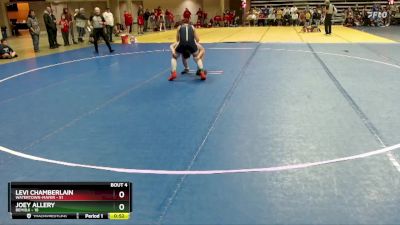 130 lbs Placement (4 Team) - Levi Chamberlain, Watertown-Mayer vs Joey Allery, Bemidji