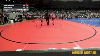 67 lbs Consi Of 8 #2 - Max Sparrow, Elevate Wrestling Club vs Jack Lange, Sebolt Wrestling Academy