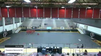 Pasadena Memorial HS at 2021 TCGC Color Guard Area Finale - South