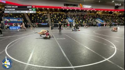 175 lbs Champ. Round 1 - Eli Forcier, Waverly-Shell Rock vs Chris Miller, Lockport (Twp.)