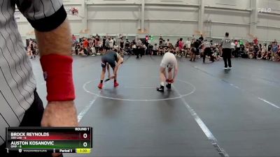 120 lbs Round 1 (6 Team) - Auston Kosanovic, OMP vs Brock Reynolds, 330 Lab