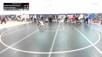 55 lbs Consi Of 8 #1 - Ethan Panyavuthilert, MD vs Mason DeFebbo, WV