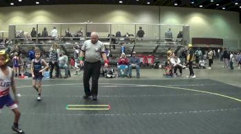 50 lbs Semifinal - Mazin Hmidan, Donahue Wrestling Academy vs Chase Adams, Mat Psychos