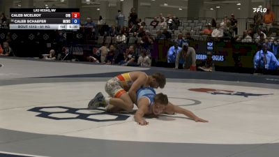 61 kg Champ. Rd Of 64 - Caleb McElroy, Central Valley RTC vs Caleb Schaefer, Maurer Coughlin Wrestling Club