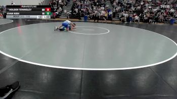113 lbs Champ. Round 2 - Holden Townsley, Millard West vs Evan Kish, WML Cobras