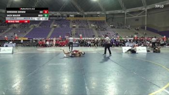 141 lbs Finals (2 Team) - Dresden Grimm, Coe vs Jack Major, Concordia-Moorhead
