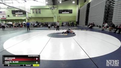 150 lbs Quarterfinal - Marcel Blake, CARSON vs Ari Hasani, BIRMINGHAM