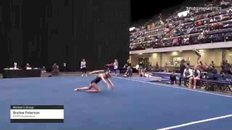 Brailee Peterson - Women's Group, KAATS Gymnastics - 2021 Women's Xcel Region 4 Championships