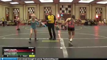 100 lbs Round 3 (8 Team) - Cordy Zalota, Misfits Dark Angles vs Natalie Handy, Misfits Lucky Ladies