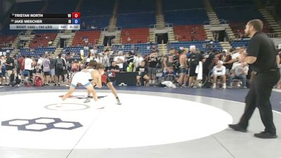150 lbs Champ. Rd Of 32 - Tristan North, Wisconsin vs Jake Mescher, Idaho