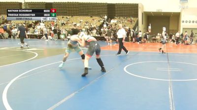 115-H lbs Semifinal - Nathan Schuman, Mat Assassins vs Tristan Rosemeyer, Orchard South WC