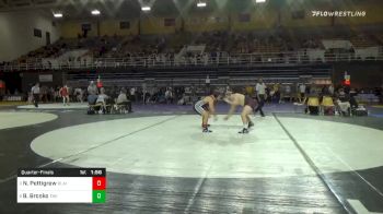 220 lbs Quarterfinal - Noah Pettigrew, Blair Academy vs Bill Brosko, The Haverford School