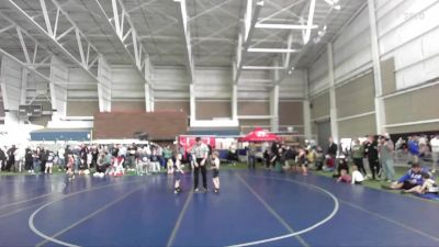 47 lbs Cons. Round 3 - Dawson Heiner, Charger Wrestling Club vs Roczen Kranendonk, Hook Em W.C
