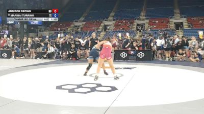 135 lbs Champ. Rd Of 64 - Addison Brown, Missouri vs Marisa Iturrino, Texas